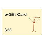 Thirsty Bartender e-Gift Card $25